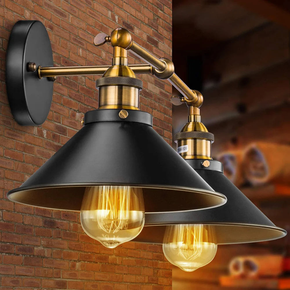 RetroLite™ Lampara Vintage de Pared