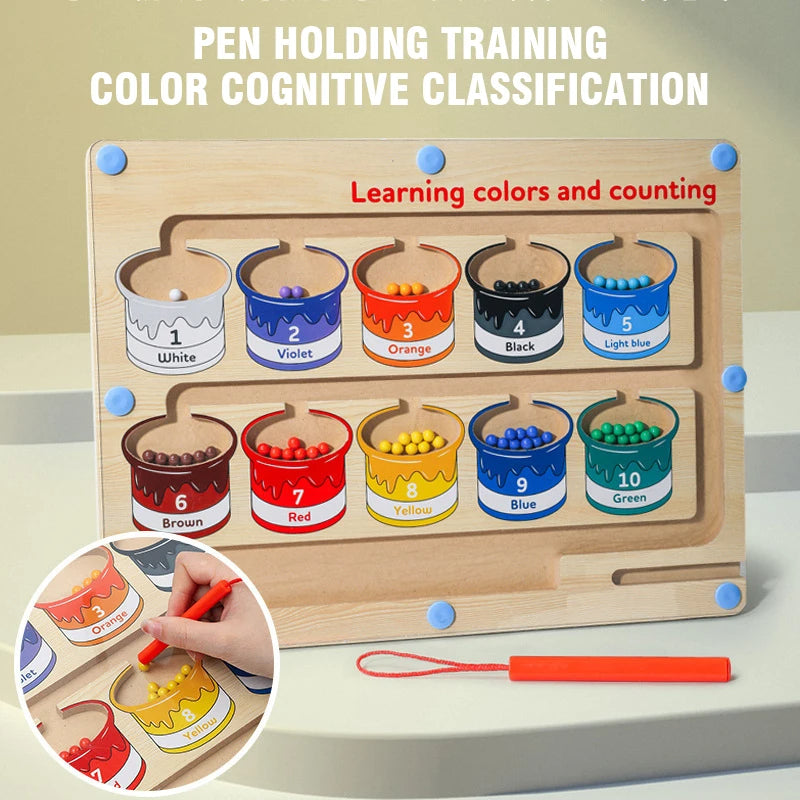 MagniSort™ Juego Clasificación de Colores Magnético
