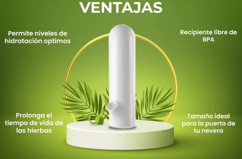 🌿💧 GreenVault Fresh X2 – ¡Tu secreto para hierbas siempre frescas y llenas de vida! 🥗✨
