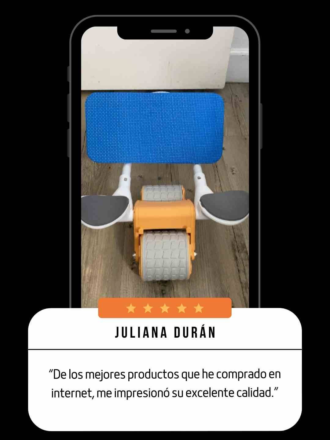 Rueda Abdominal Rebote Automático Con Te 1
