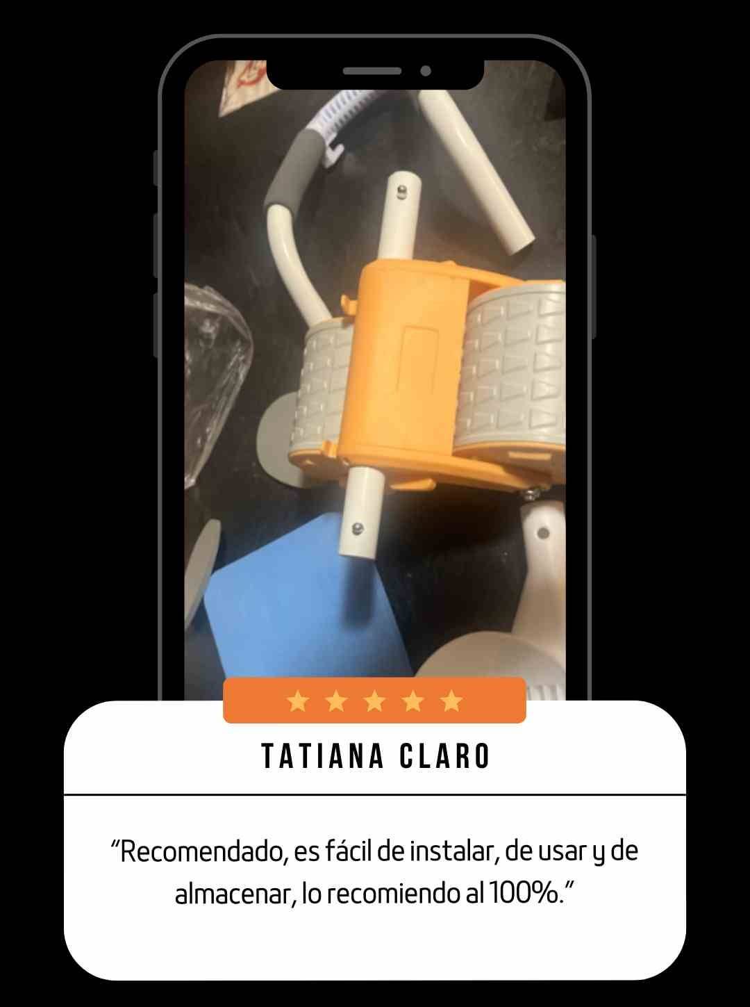 Rueda Abdominal Rebote Automático Con Te 1