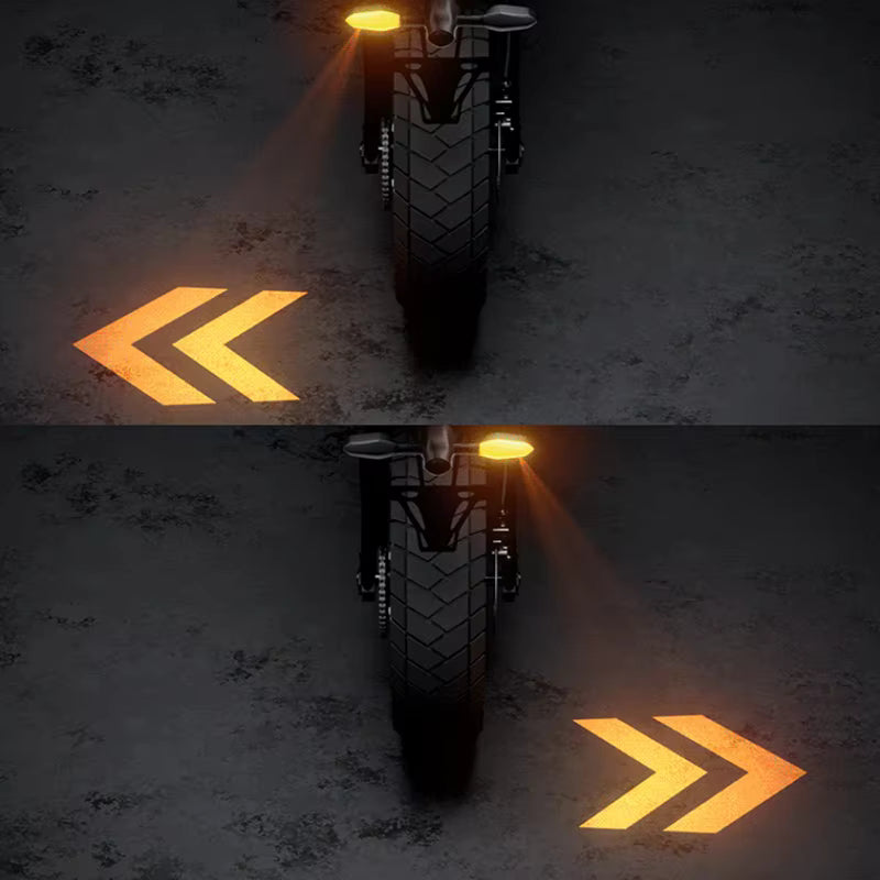 🚦Direccionales LED con Proyección al Piso🚦La innovación que transforma la seguridad y el estilo de tu moto.