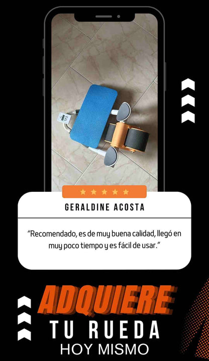 Rueda Abdominal Rebote Automático Con Te 1