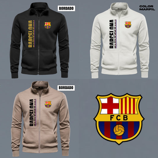 🔴🔵 Buzo Cuello Alto FC Barcelona – Llévalo con Orgullo, Lúcelo con Pasión