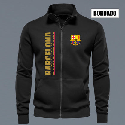 🔴🔵 Buzo Cuello Alto FC Barcelona – Llévalo con Orgullo, Lúcelo con Pasión