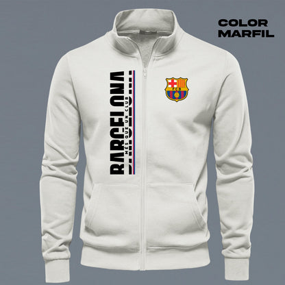 🔴🔵 Buzo Cuello Alto FC Barcelona – Llévalo con Orgullo, Lúcelo con Pasión