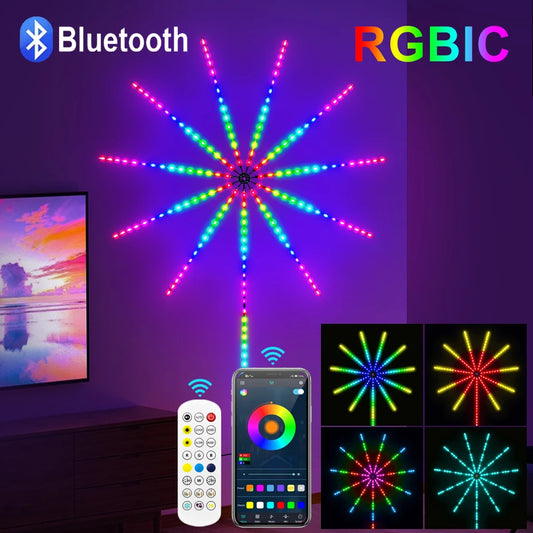 🌟 StarGlow LED – Luces que explotan en colores como fuegos artificiales 🌟