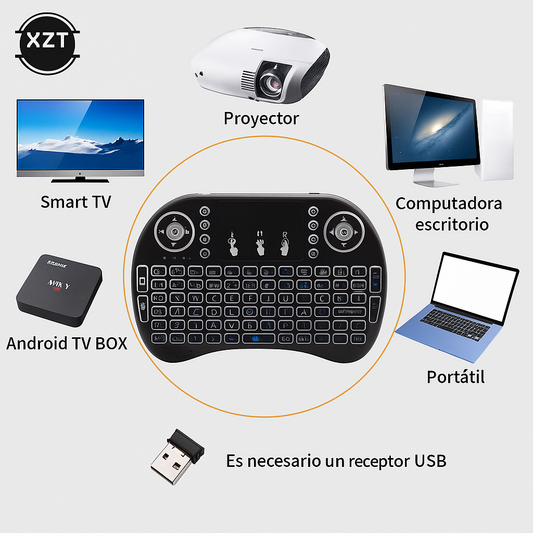 🎮✨ SmartKey AirTouch – ¡El control inalámbrico que lo hace TODO!