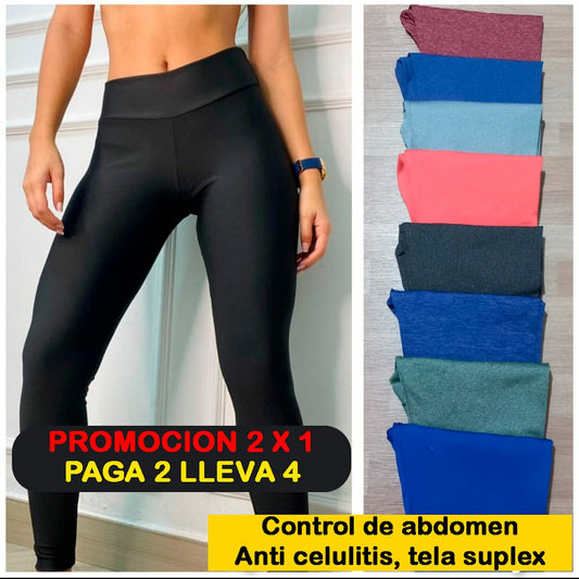 pack 4 leggins surtidos