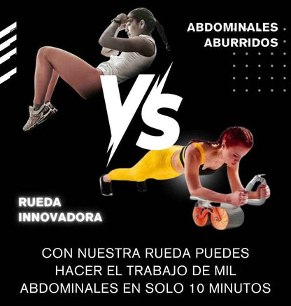 Rueda Abdominal Rebote Automático Con Te 1