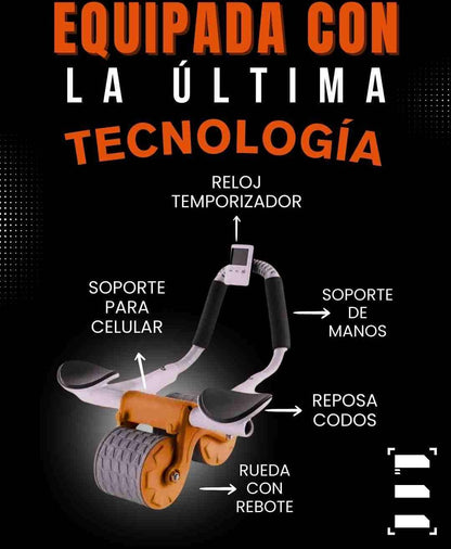 Rueda Abdominal Rebote Automático Con Te 1