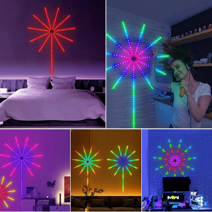 🌟 StarGlow LED – Luces que explotan en colores como fuegos artificiales 🌟