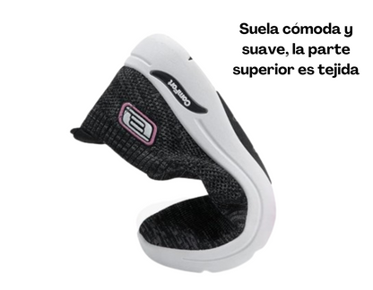 Tenis Comfort Livianos Sin Cordones Dama