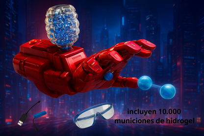 🦾 Iron Blaster – ¡El Guante Lanzador del Poder Tecnológico! ⚡