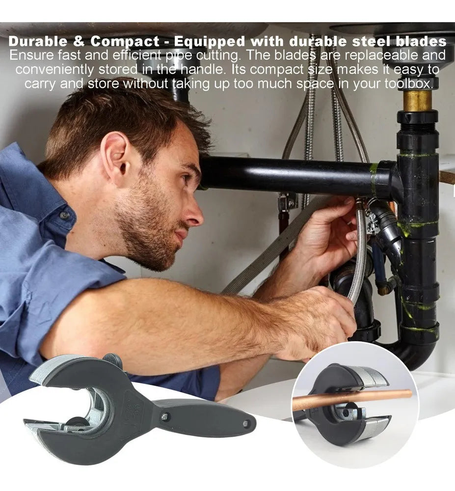 🔧✂️ CortaTub Pro 3 piezas con trinquete – Tu Aliado para Tubos sin Esfuerzo 🚀
