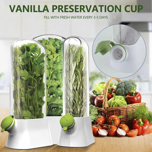 🌿💧 GreenVault Fresh X2 – ¡Tu secreto para hierbas siempre frescas y llenas de vida! 🥗✨