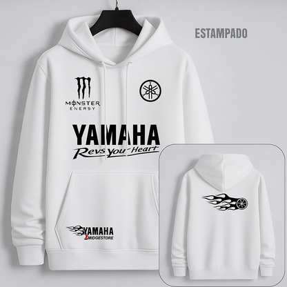Hoodie Yamaha – Estilo, Pasión y Potencia en Cada Prenda 🔥